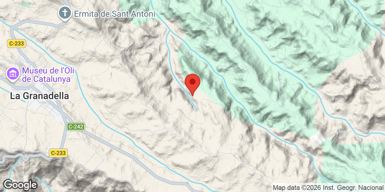 Mapa de situació de CREMAT, COVA DEL