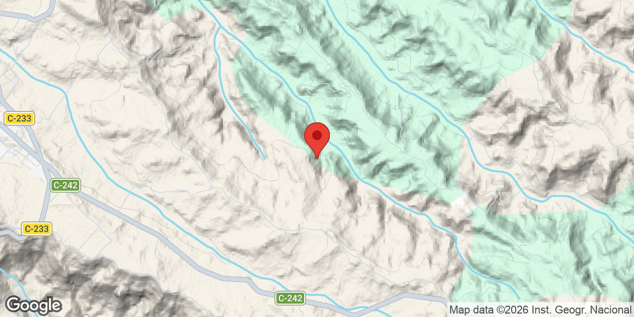 Carte de situation de TORREBESSINA, COVA INFERIOR DE