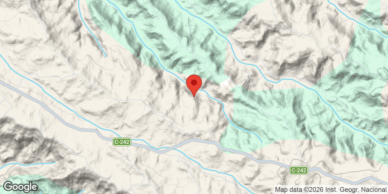 Mapa de situació de FONT DEL QUICO, COVA DE LA