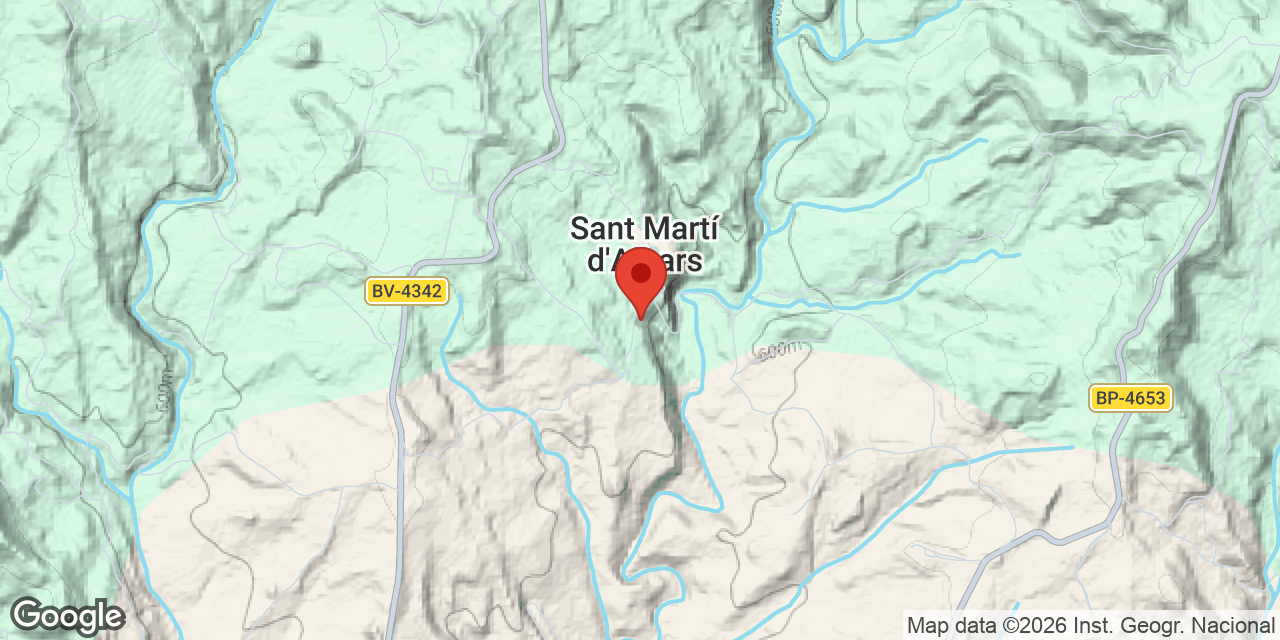Carte de situation de FONT DE CAL BLANC, BALMA DE LA