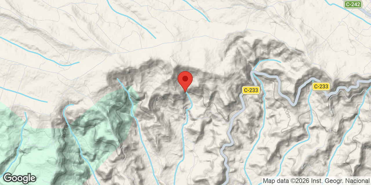 Mapa de situació de GORI, COVA Nº1 DEL