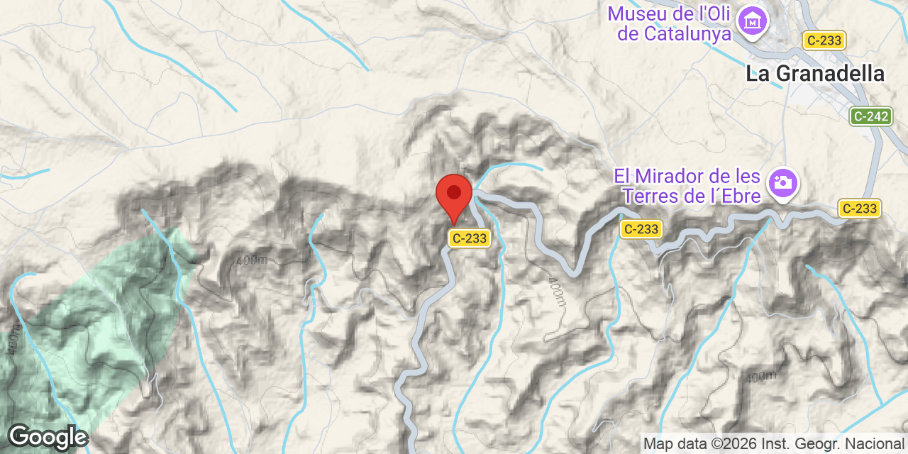 Mapa de situación de TRIQUELL, BALMA DELS
