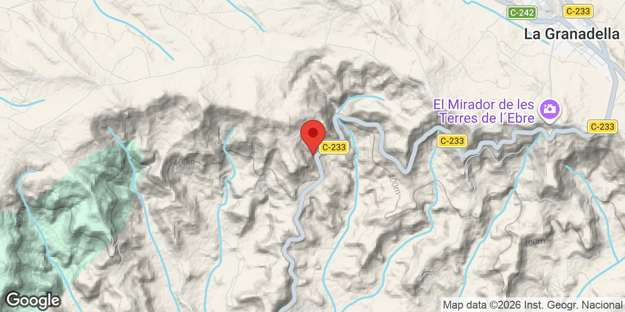 Mapa de situació de TRIQUELL, BALMA MURADA DELS