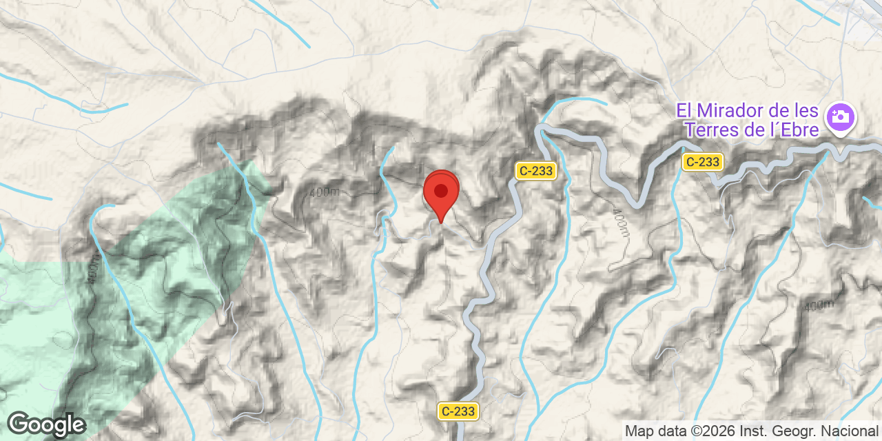 Mapa de situación de FORADADA, COVA
