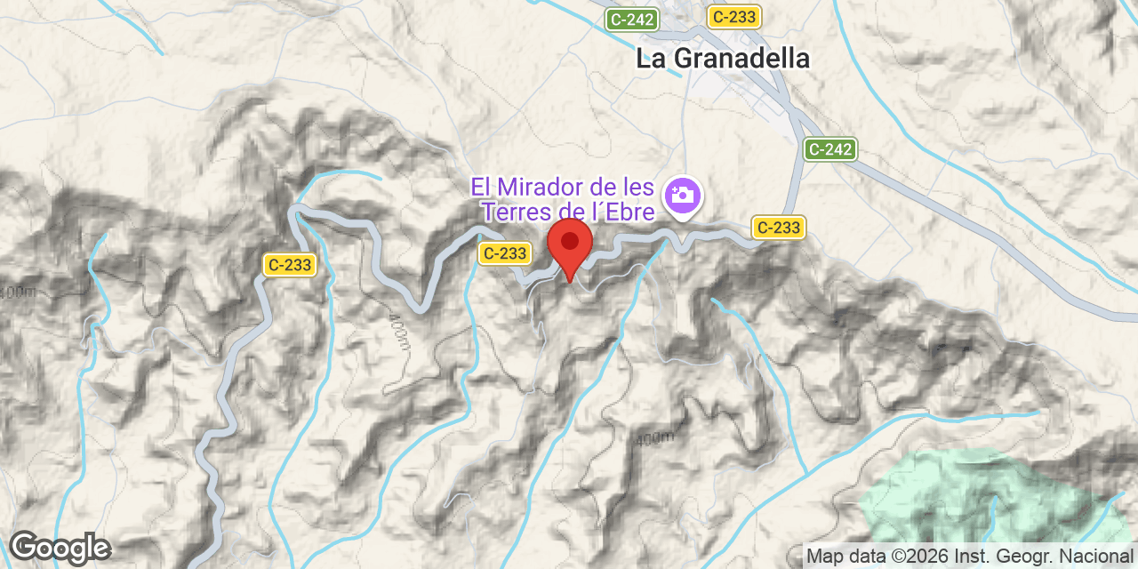 Location map of SOLANS DE L'ALDABER, COVA DELS