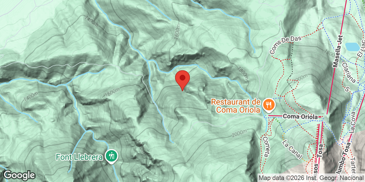 Mapa de situación de BALMA DEL FE, FORAT DE LA