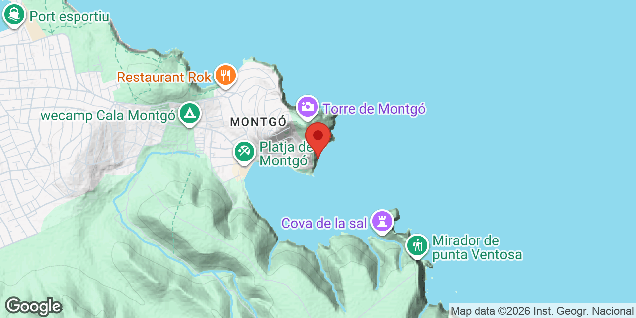 Location map of COLUMNA DE L'ESTAQUETA, COVA DE LA
