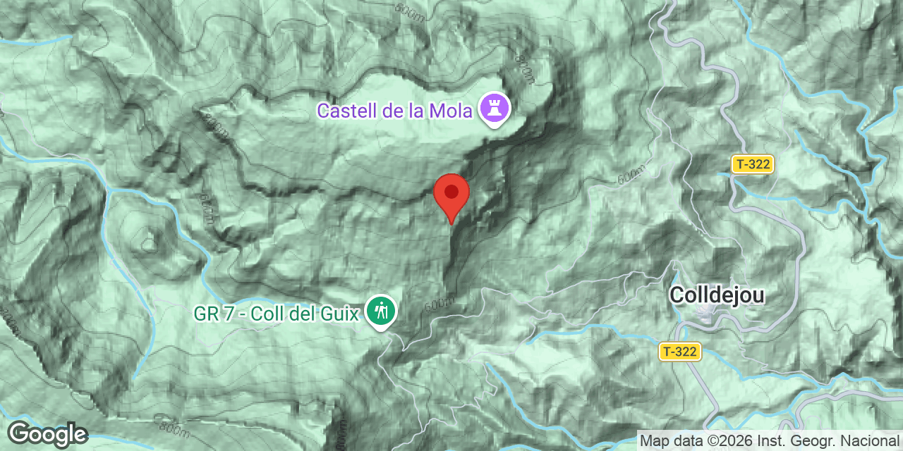 Mapa de situació de CM2, AVENC
