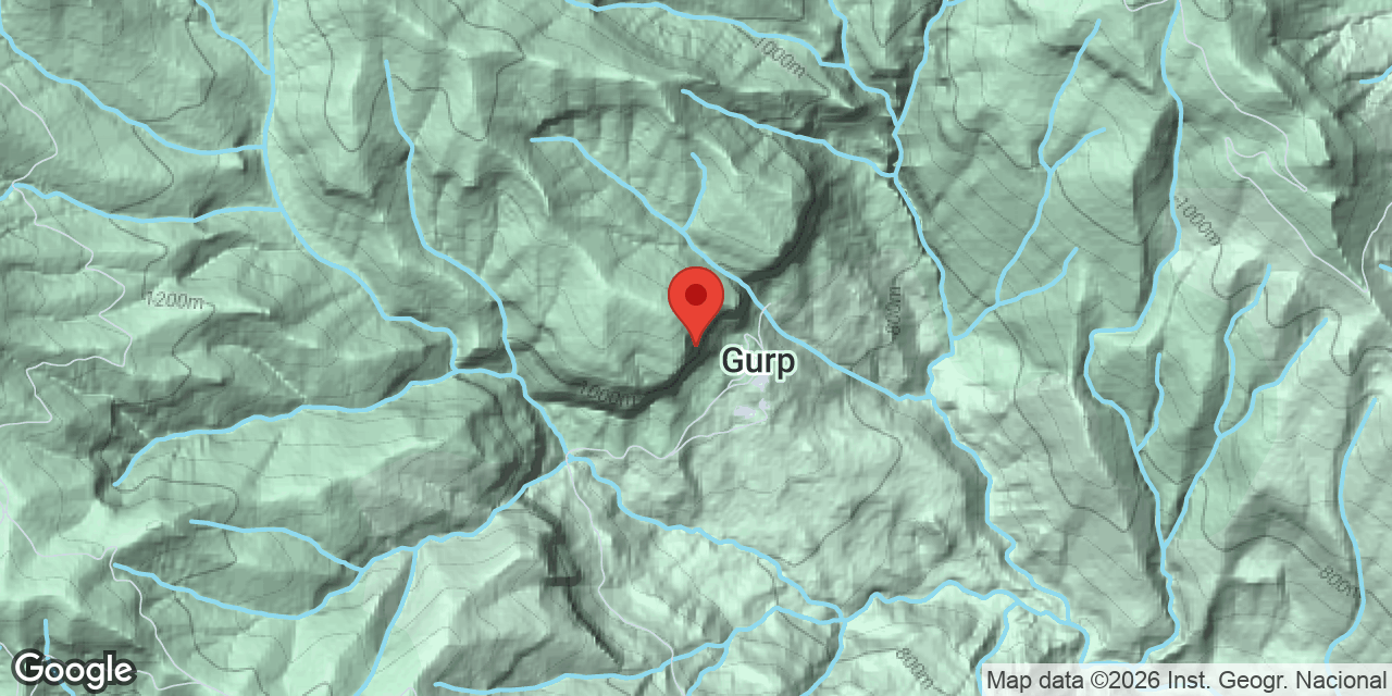 Mapa de situació de AIGUA, COVA INFERIOR DE L'
