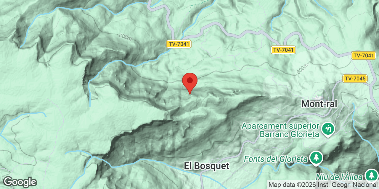 Mapa de situación de CÒDOL DE SANTA FE, COVA DEL