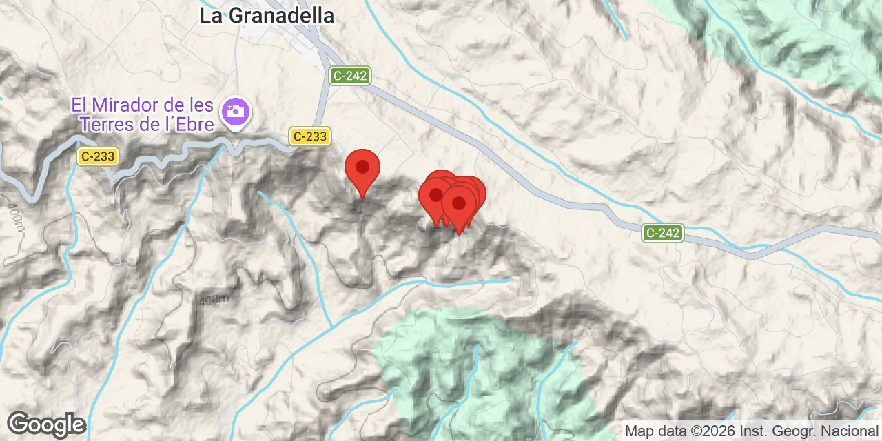 Mapa de situació de CARNISSER, COVES DEL 