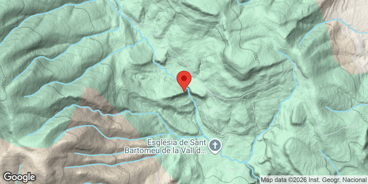 Carte de situation de BARRANC DE LA CLUA, FORAT DEL