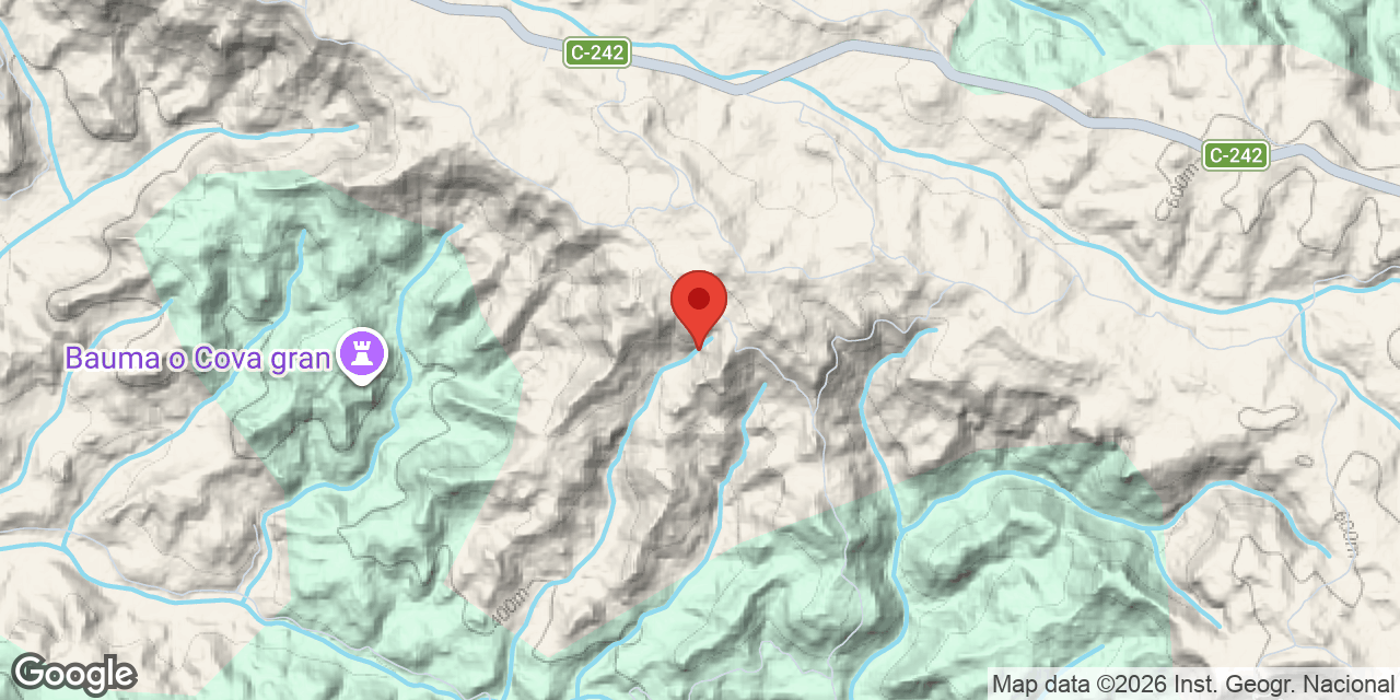 Mapa de situació de NAVARRO DELS SOLANS, COVA DEL