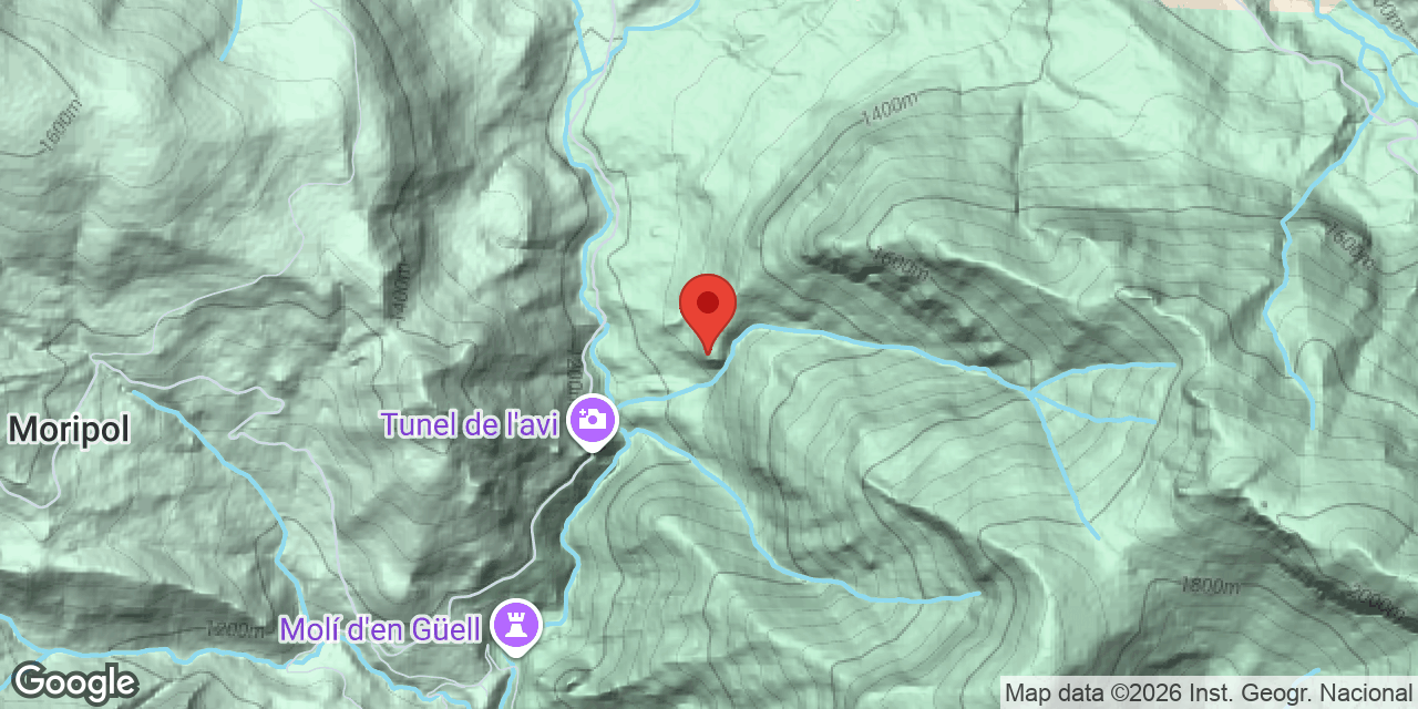 Mapa de situació de SANT TELM, FORATS DE