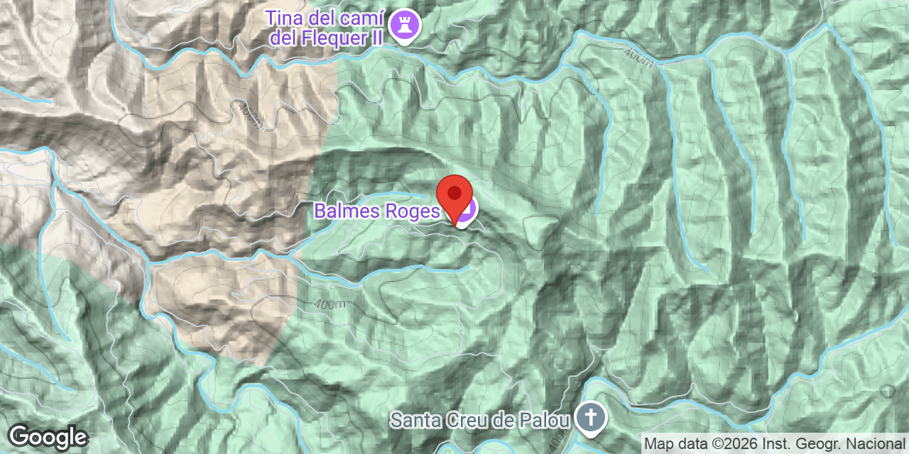 Location map of ROGES, BALMES