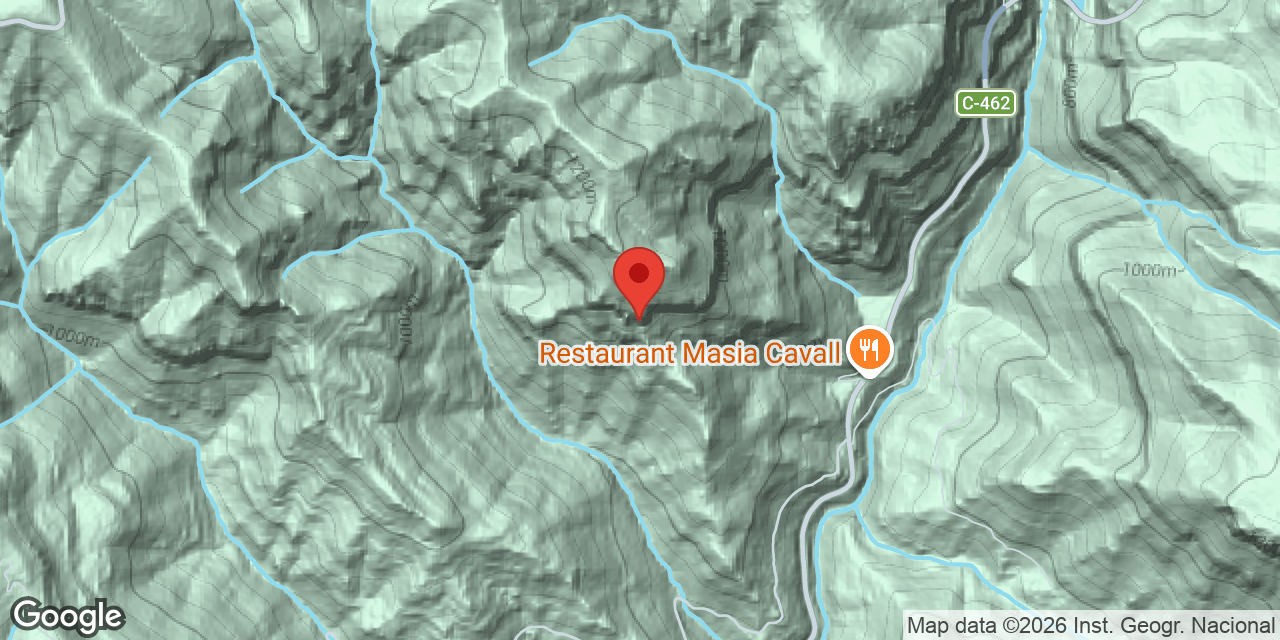 Mapa de situació de CANAL DEL POUET, BALMA DE LA