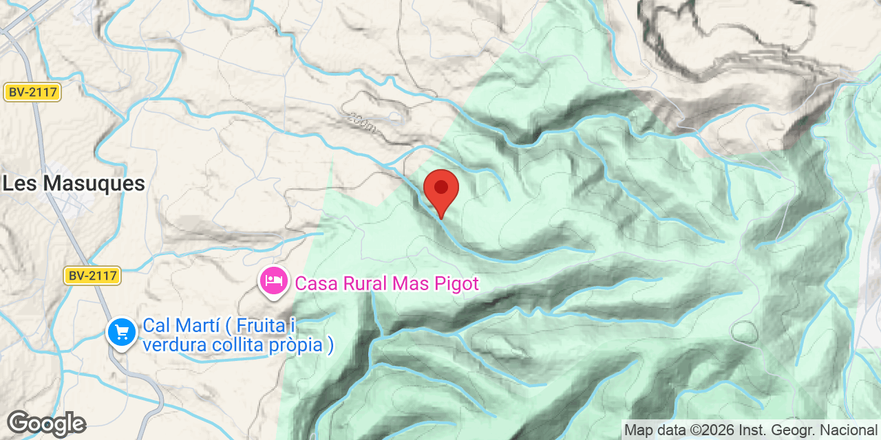 Mapa de situació de BORRELLERES, BALMA DE