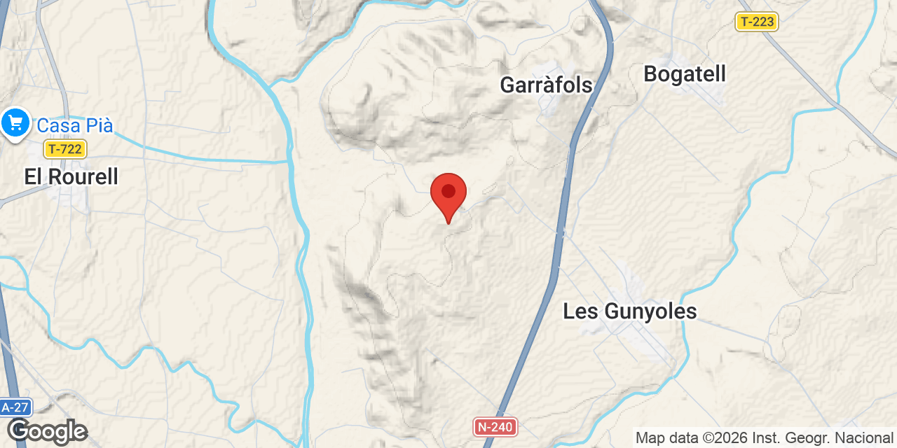 Carte de situation de LLORIGUERA, COVA