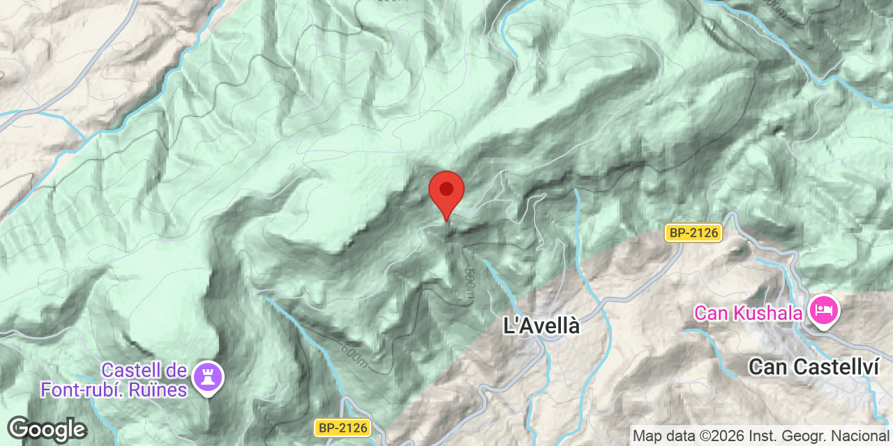 Carte de situation de MAS DE LA COVA
