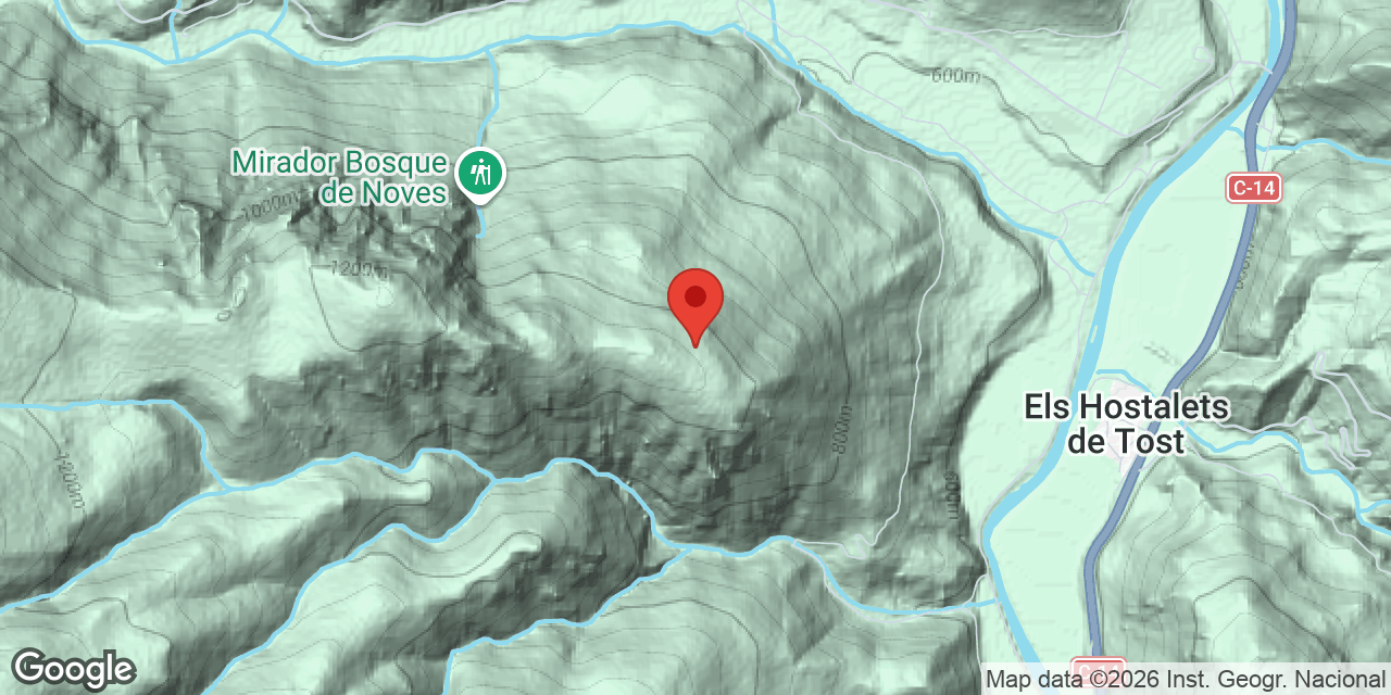 Mapa de situació de INFERN, FORAT DE L'