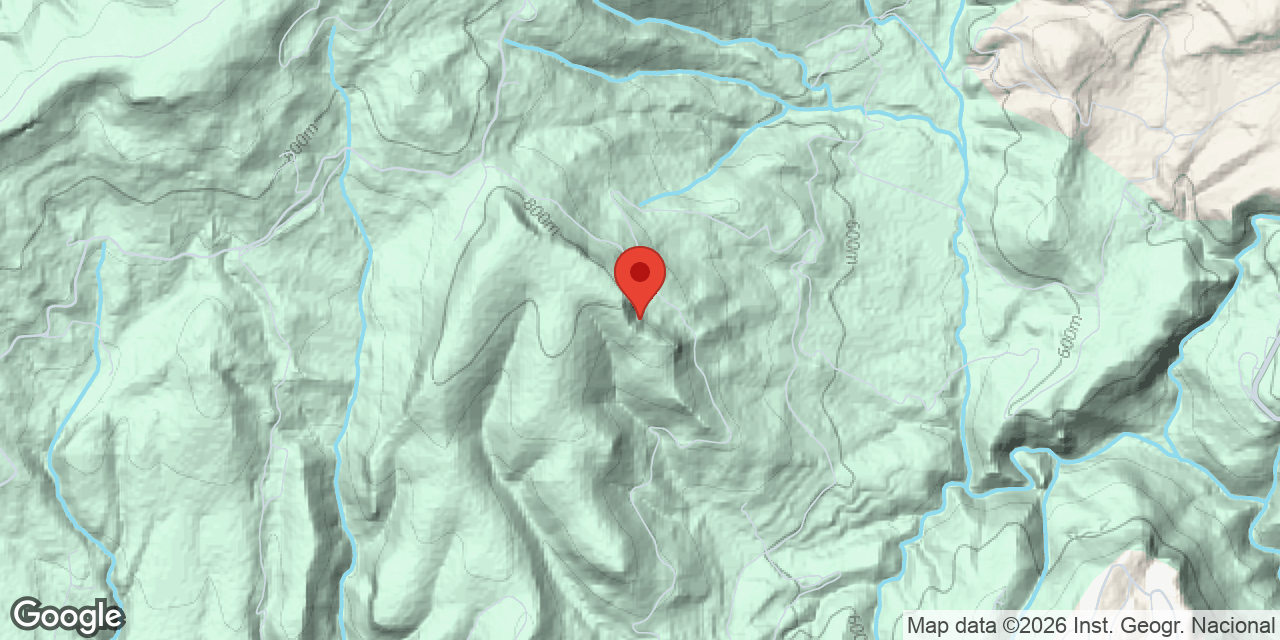 Location map of MAS DE PONTONS, ESQUERDA Nº2 DEL