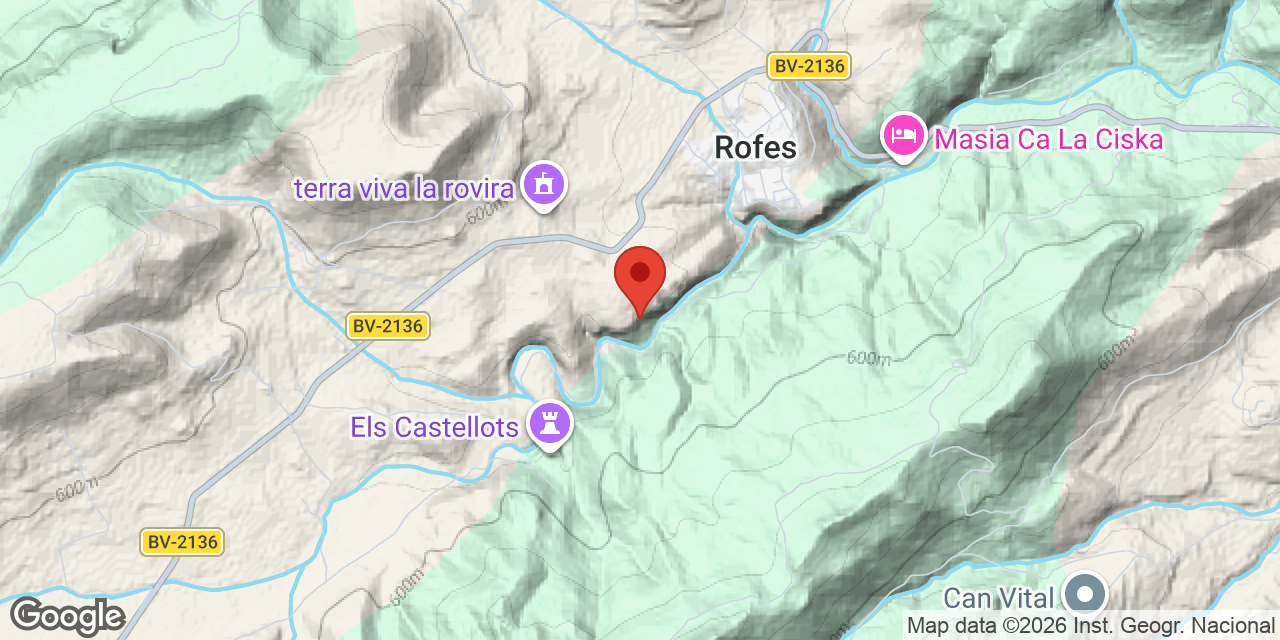Mapa de situació de PERDIGONES, COVA GRAN DE