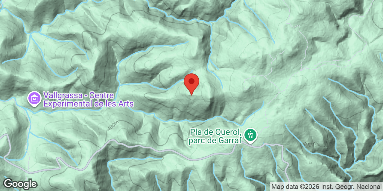 Mapa de situación de FORADADA, AVENC DE LA