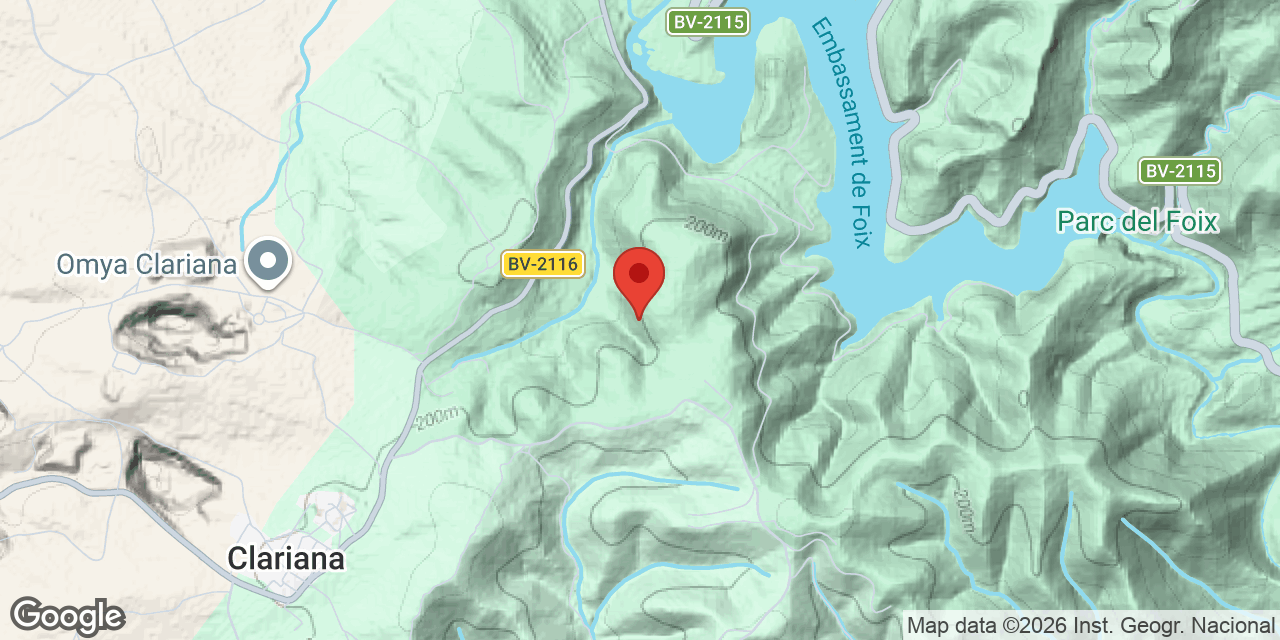 Mapa de situación de OR, AVENC FALS DE L'
