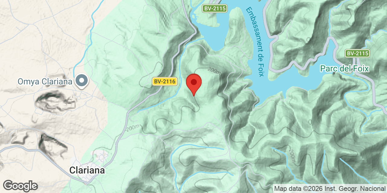 Mapa de situación de FONT D'HORTA, COVETES DE LA
