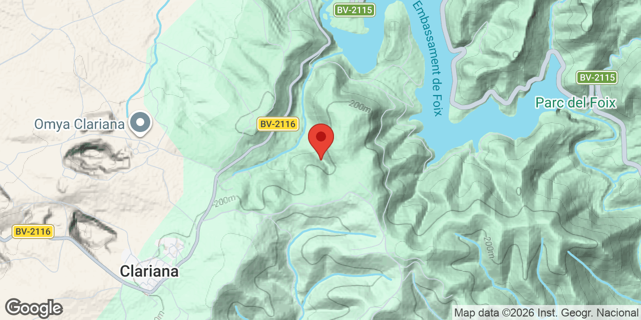Carte de situation de FONT D'HORTA, BALMA DE LA