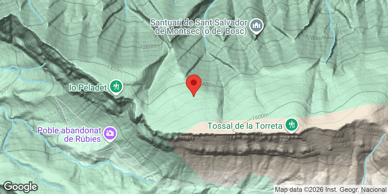 Location map of RAS, GRALLERA DEL