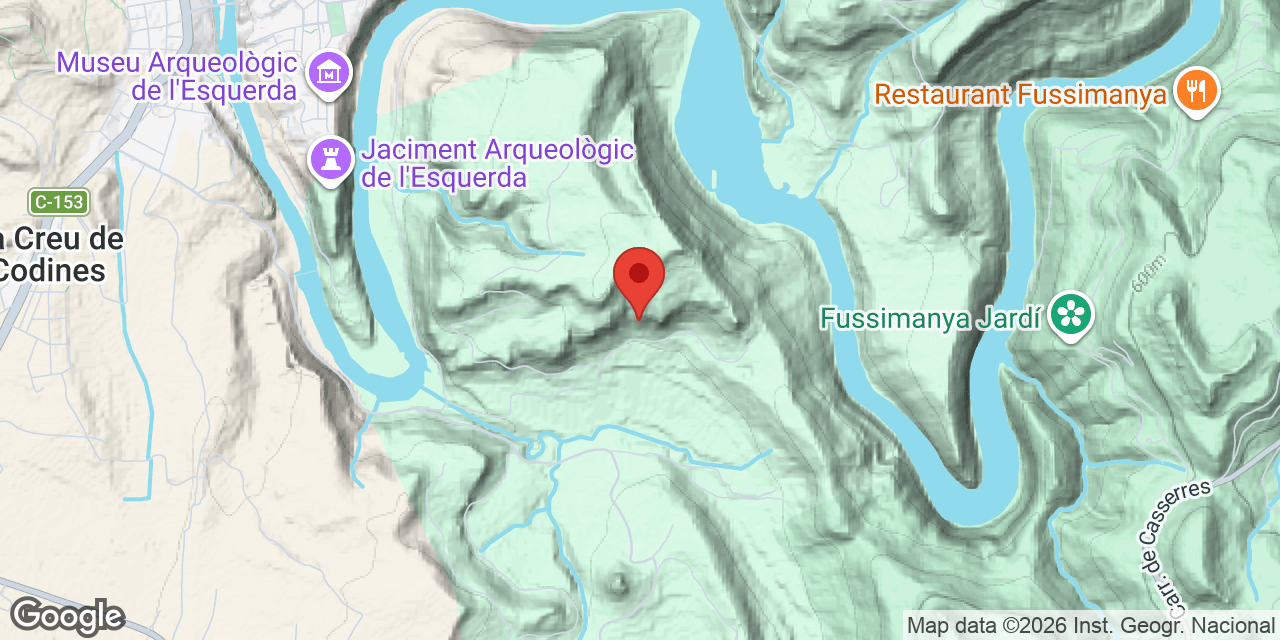 Mapa de situació de CASTELL S'AVELLANA, COVA DEL