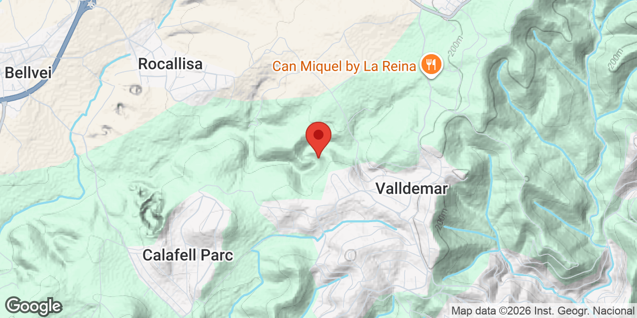 Mapa de situació de BERNAT, COVES DEL