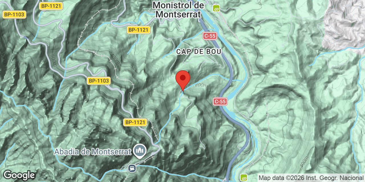 Carte de situation de OS, COVA DE L'