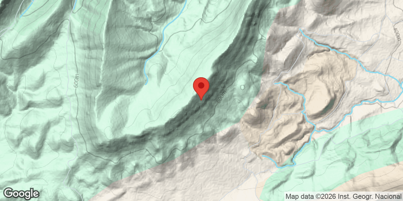 Mapa de situación de BOADA, COVA DE