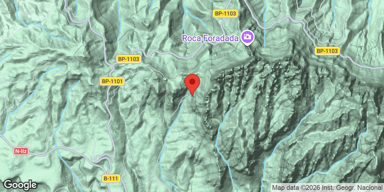 Location map of DIABLERA-1, BALMA DE LA