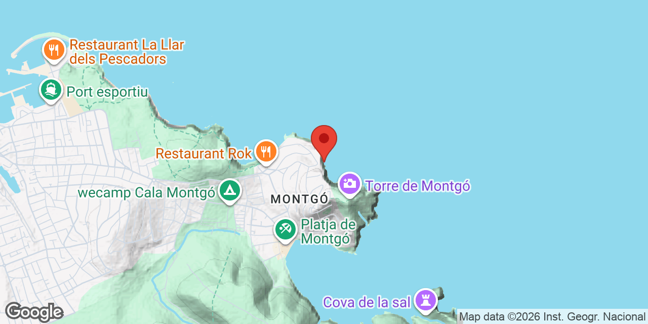 Mapa de situación de XINXA, COVA DE LA