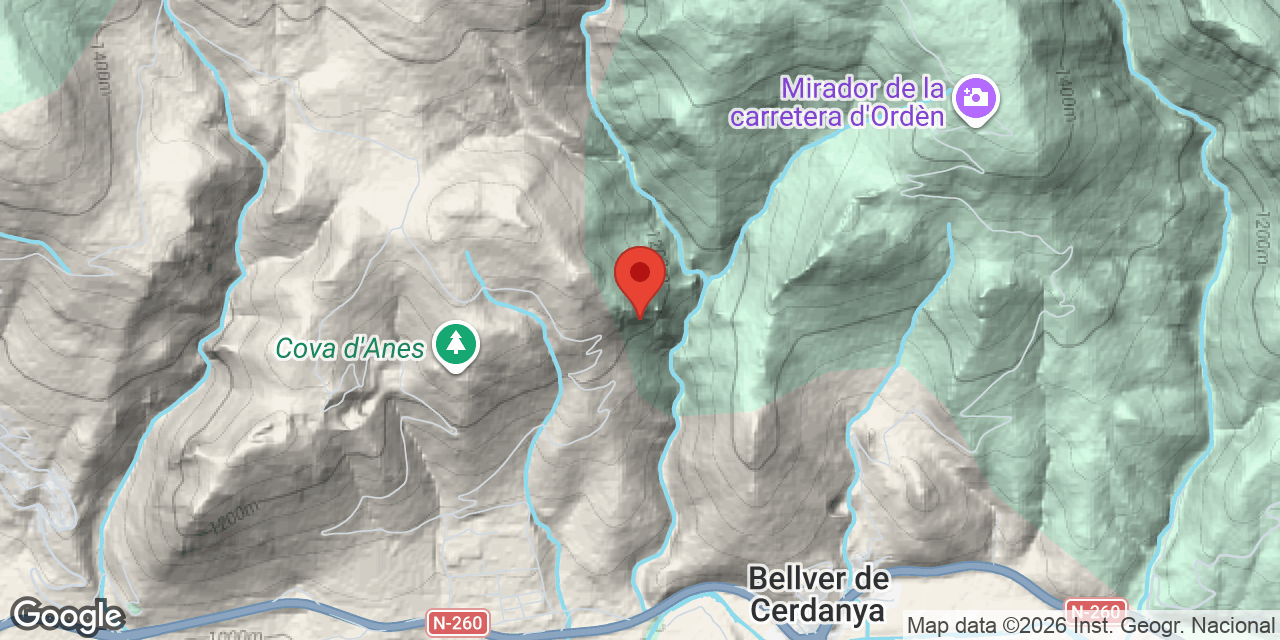 Carte de situation de ROQUES ROGES, BALMA DE LES