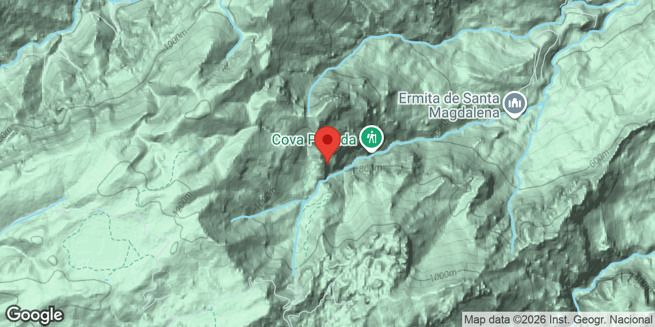 Carte de situation de ROMINGUER, COVA DEL