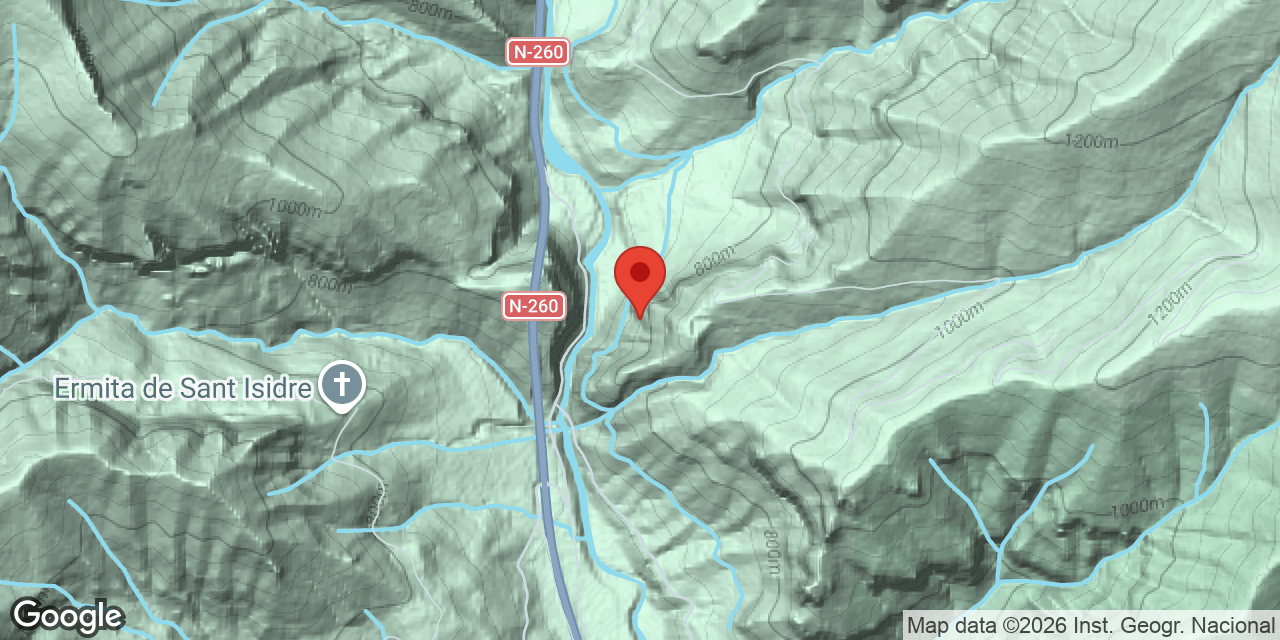 Mapa de situación de TRITONS, COVA DELS