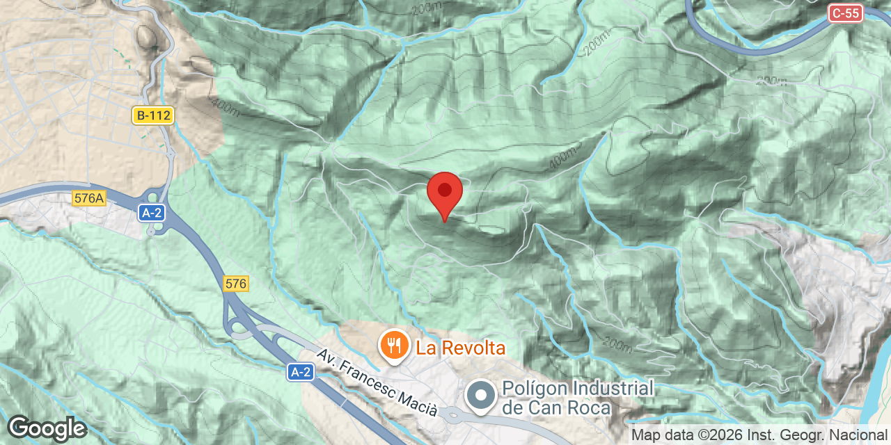 Location map of SENECÓ, COVA DEL