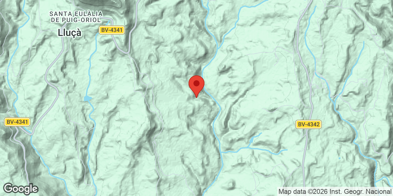Mapa de situació de CONILLS, BALMA DELS