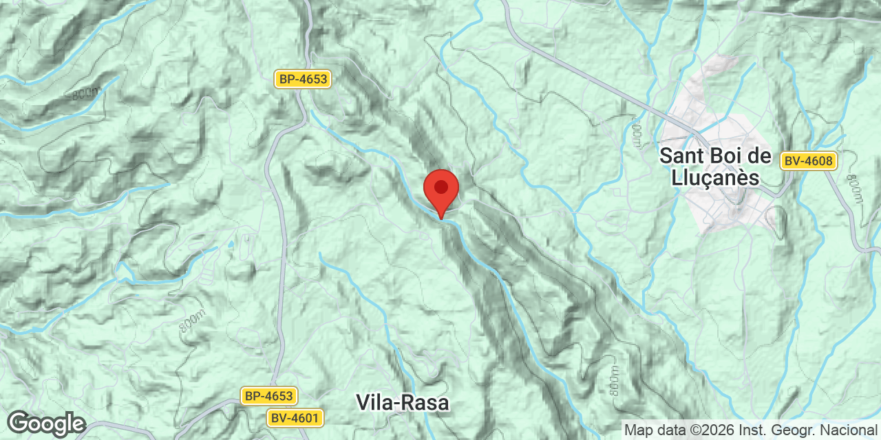 Location map of COLL TRIADOR, BALMA DEL