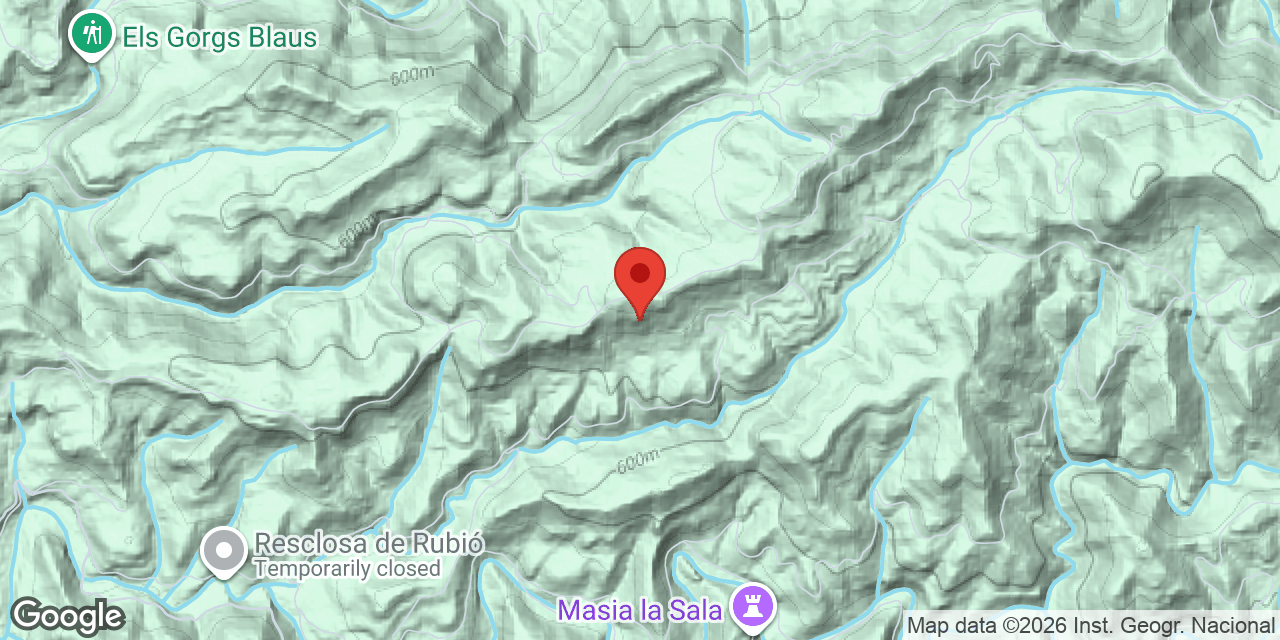 Mapa de situación de CLUSELLA, COVA-AVENC DE LA