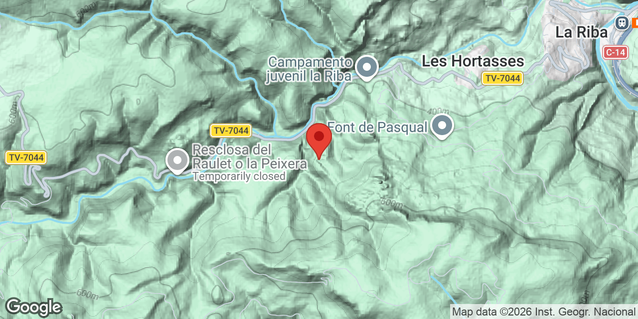 Mapa de situació de FOU DE BALET, COVES DE LA