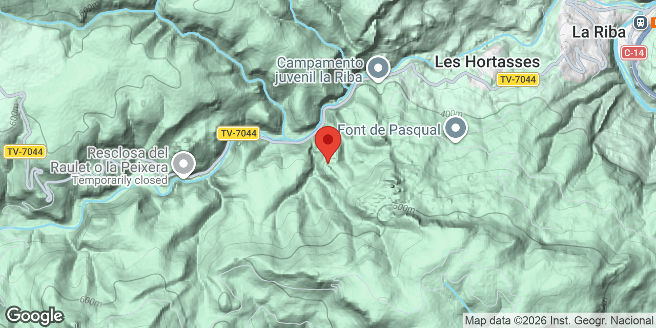 Mapa de situación de FOU DE BALET