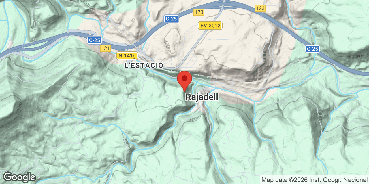 Carte de situation de DAURELL, BALMA DEL