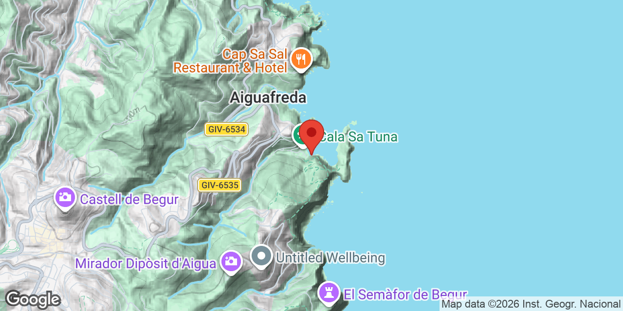 Mapa de situació de SANT PAU, COVA DE