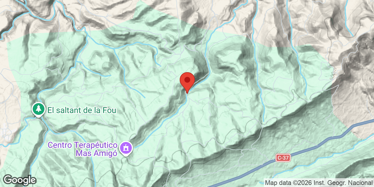 Mapa de situación de CAN MILÀ, FOU DE