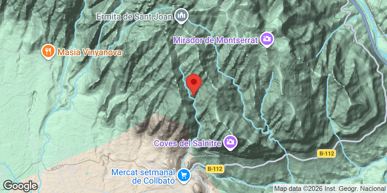 Mapa de situació de FONT SECA, POUETÓ DE LA